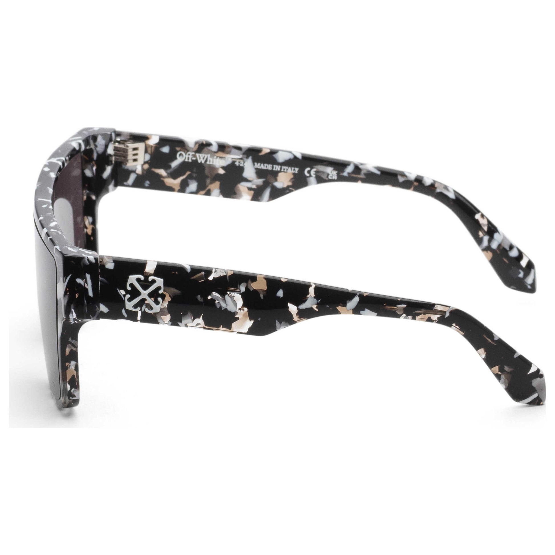 Left view of Off-White Syracuse Unisex Sunglasses OERI13JF24PLA0011207