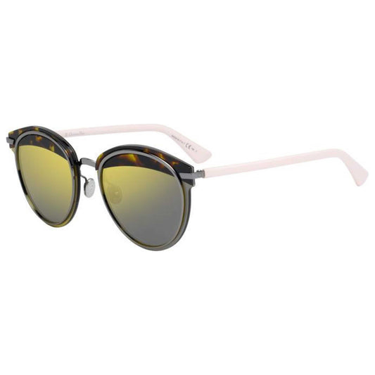 Front view of Christian Dior Offset Women's Sunglasses OFFSET1S-01K-83