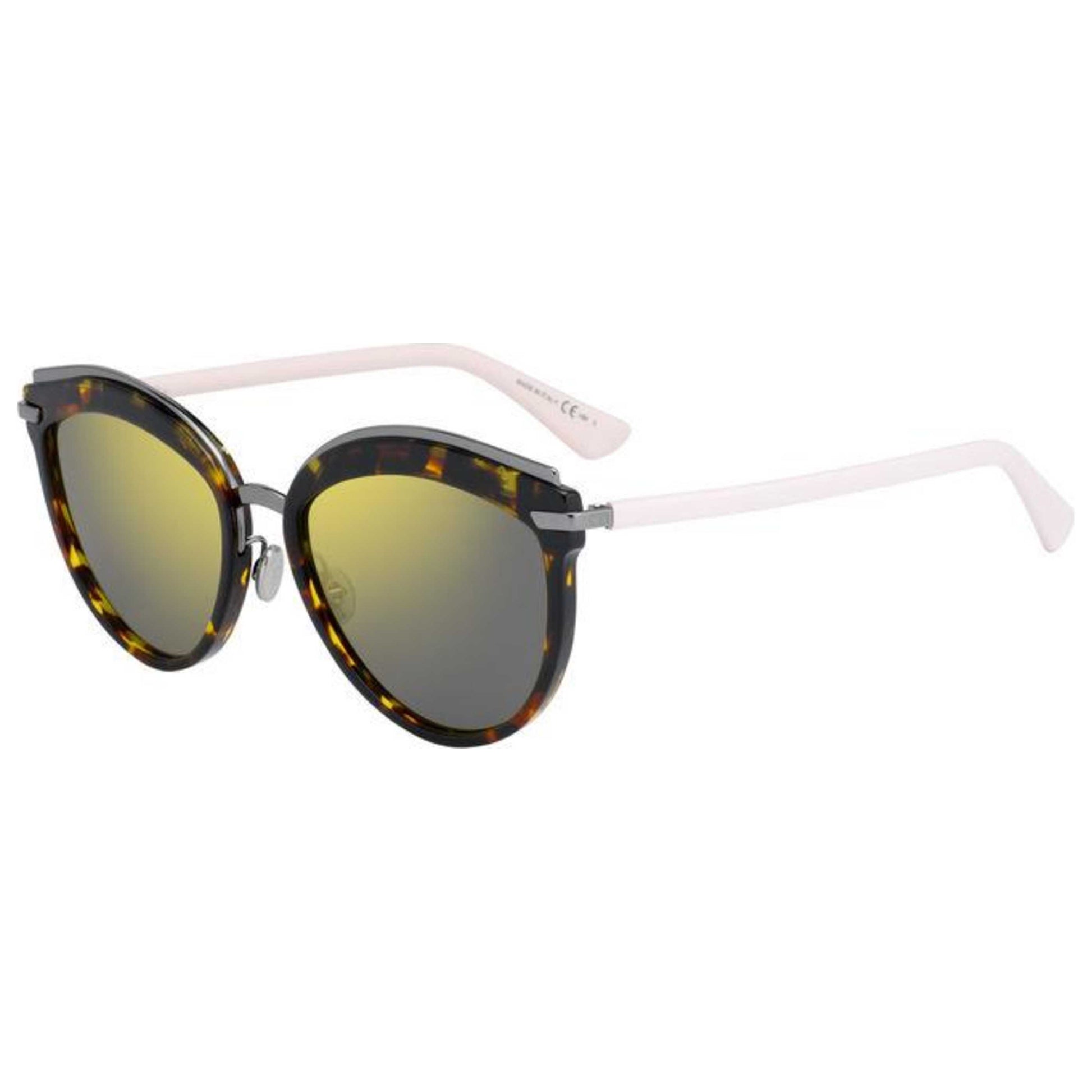 Front view of Christian Dior Offset Women's Sunglasses OFFSET2S-01K-83