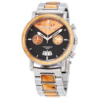 Front view of Original Grain The Marc Men's Quartz Watch OG-CH-BW-BS