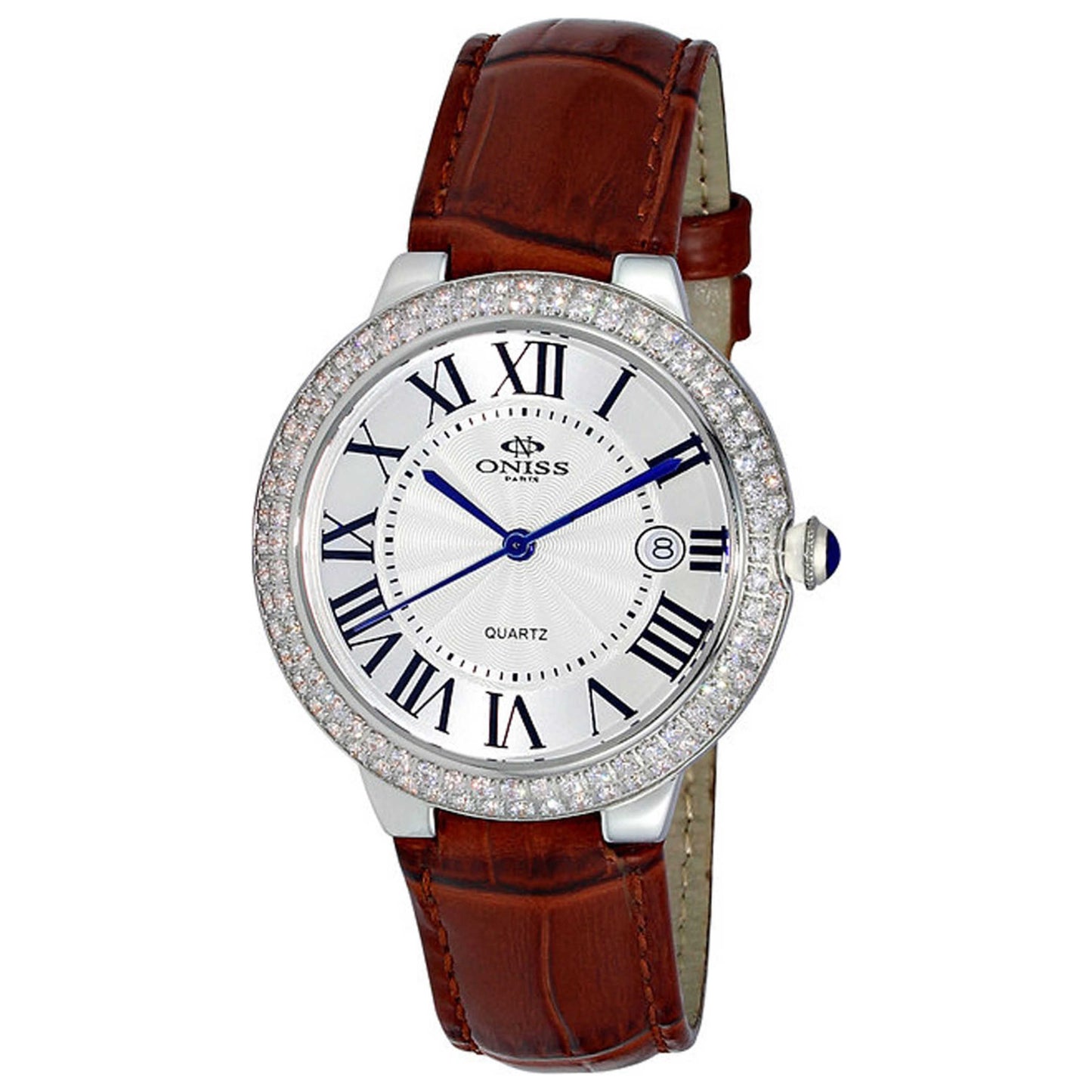 Front view of Oniss Women's Quartz Watch ON3322-LSV
