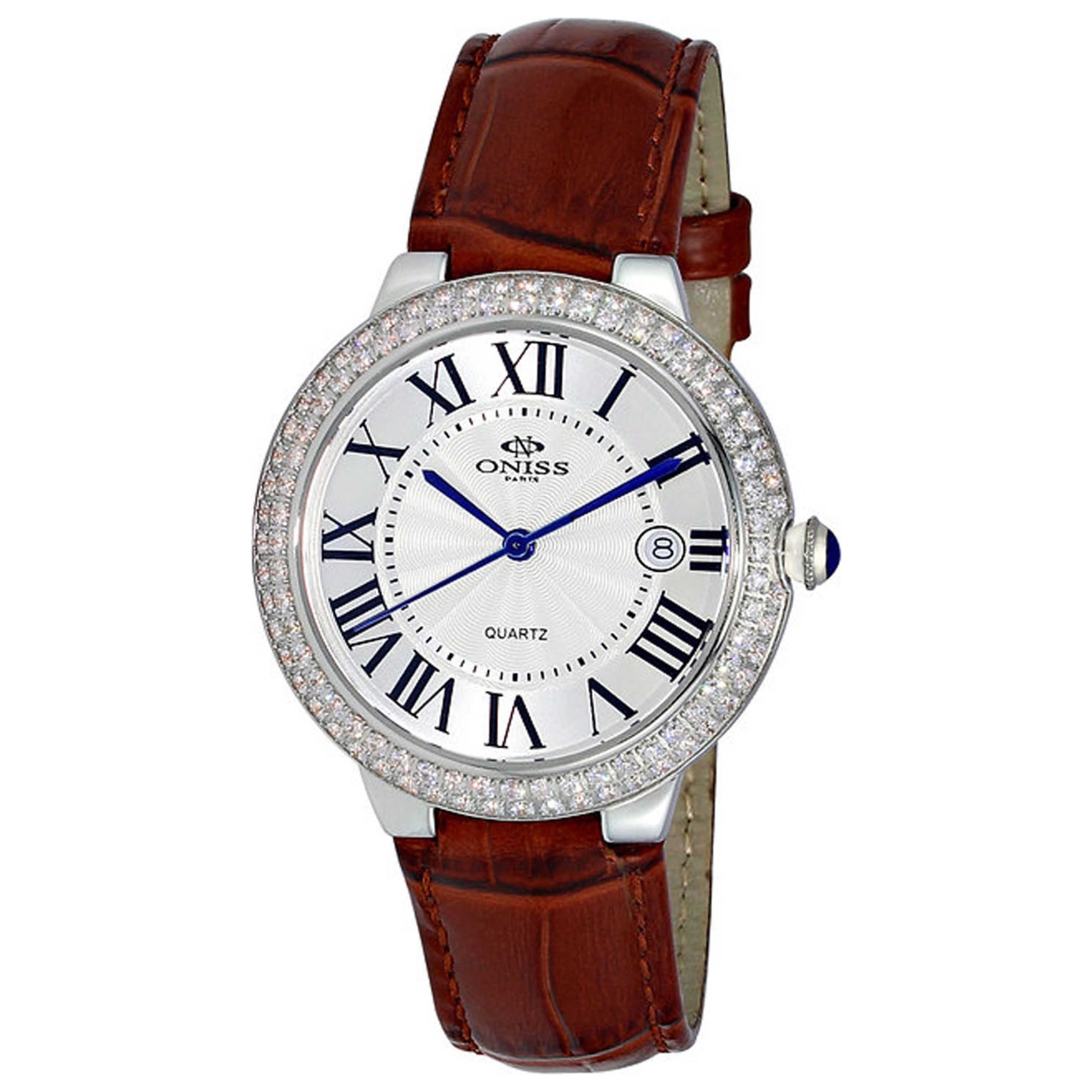 Front view of Oniss Women's Quartz Watch ON3322-LSV