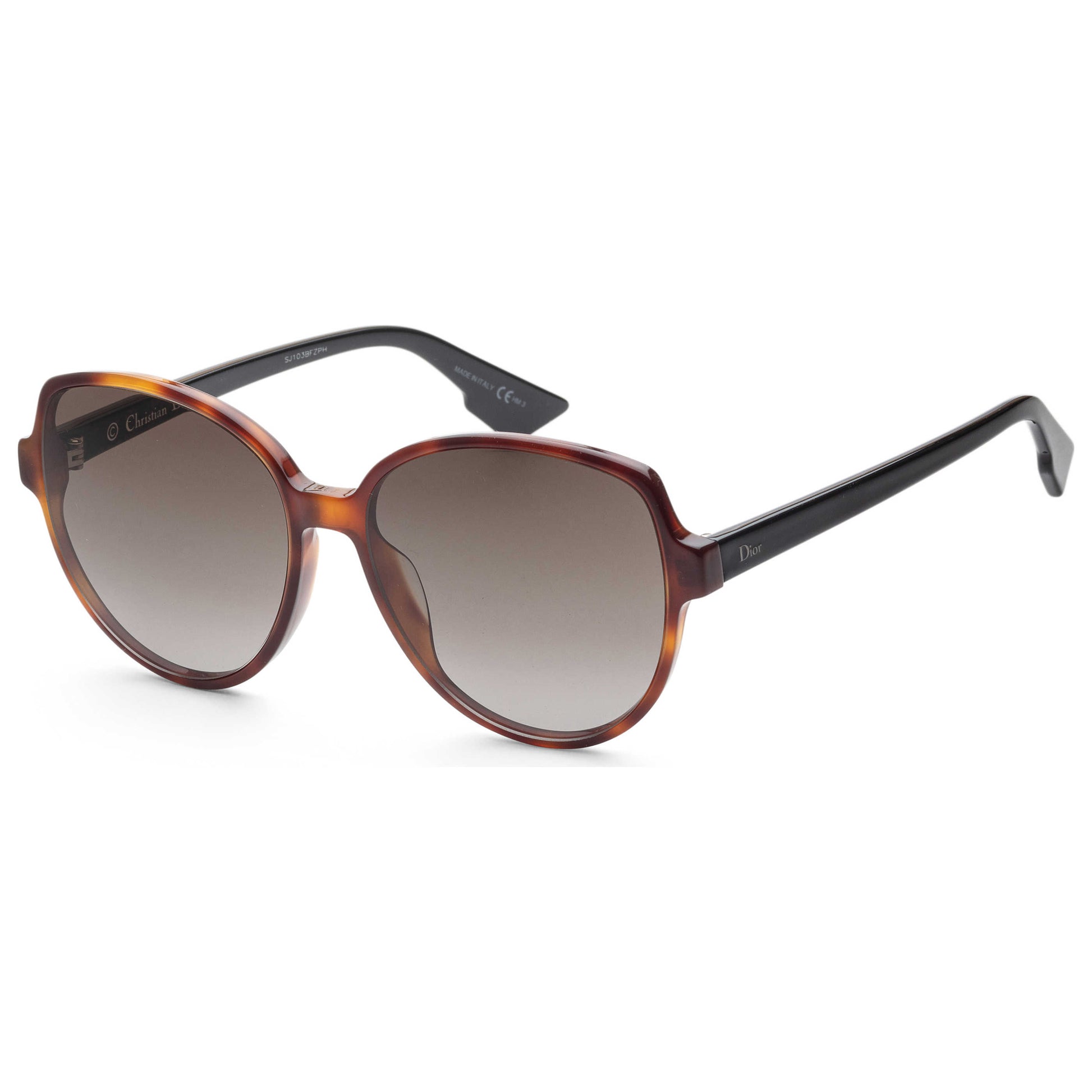 Front view of Christian Dior Onde Women's Sunglasses ONDE2S-5FC-HA