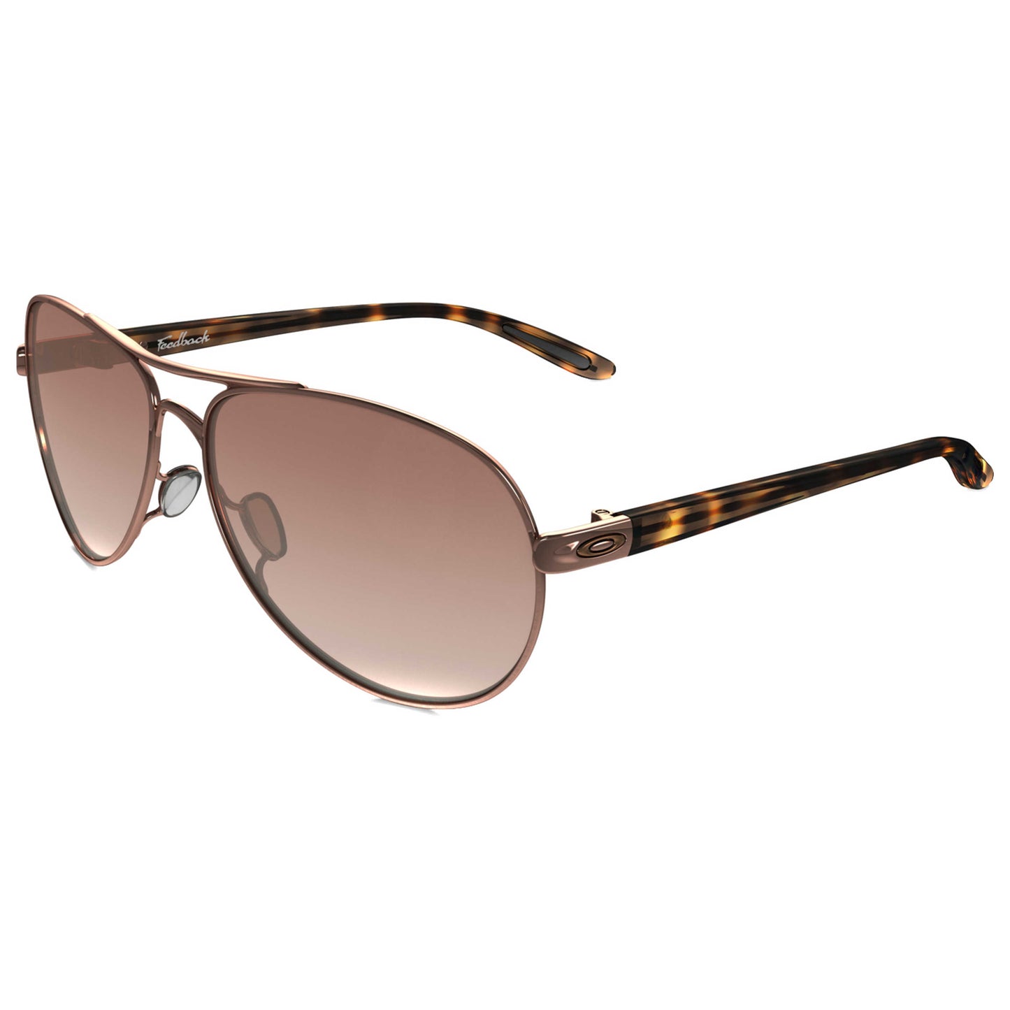 Front view of Oakley Feedback Unisex Sunglasses OO4079-01