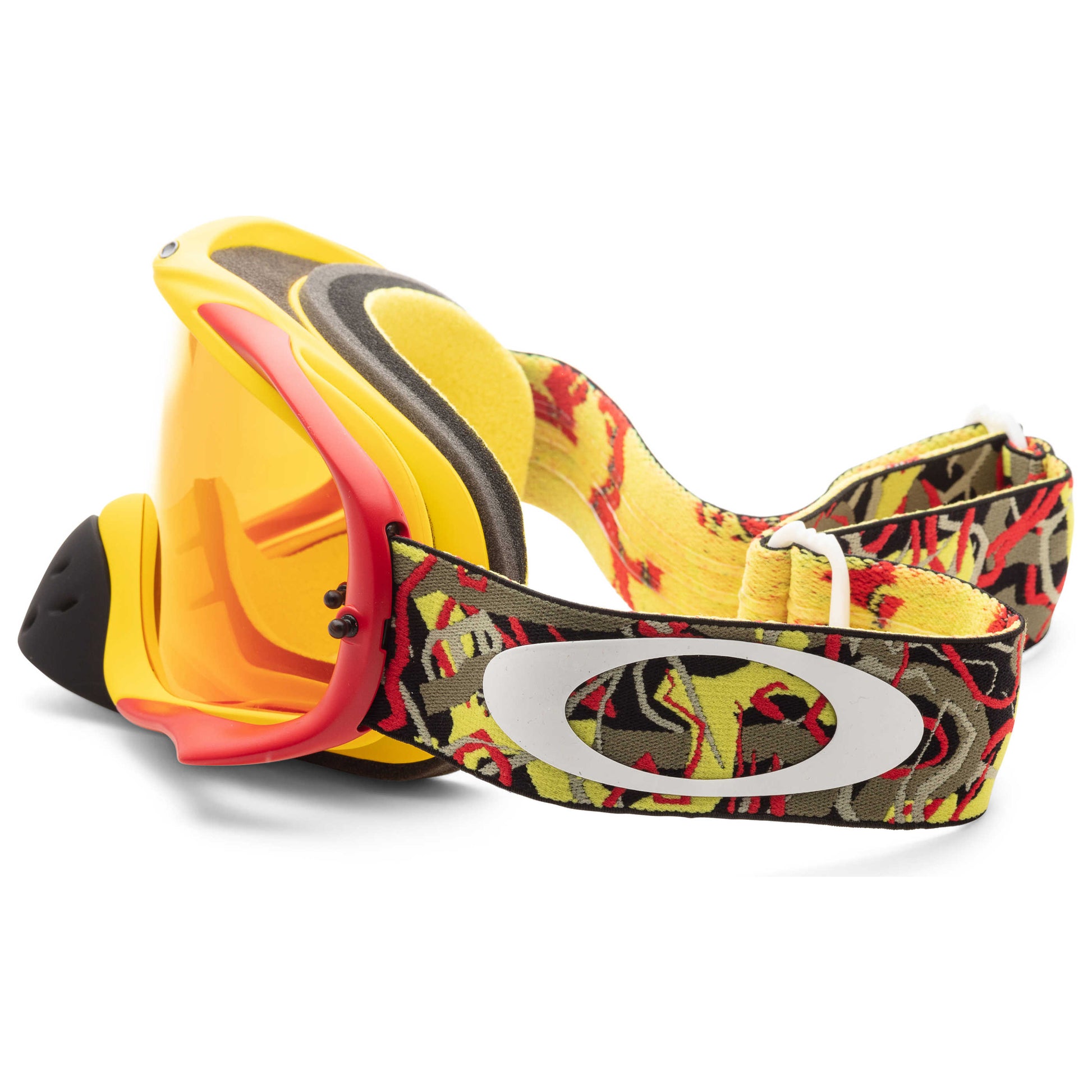 Left view of Oakley Crowbar MX Men's Goggles OO7025-7500