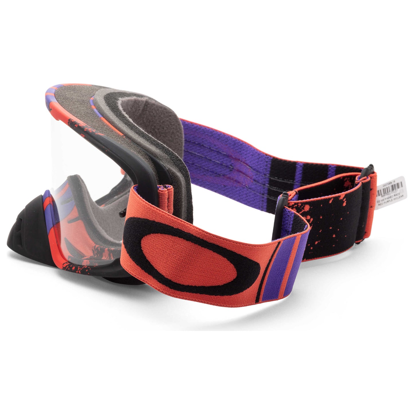 Left view of Oakley O2 MX Men's Goggles OO7068-1600
