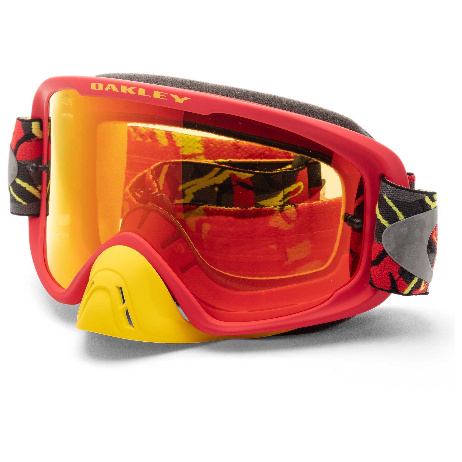 Front view of Oakley O Frame 2.0 MX Men's Goggles OO7068-4200