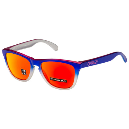 Front view of Oakley Frogskins Men's Sunglasses OO9013-F155