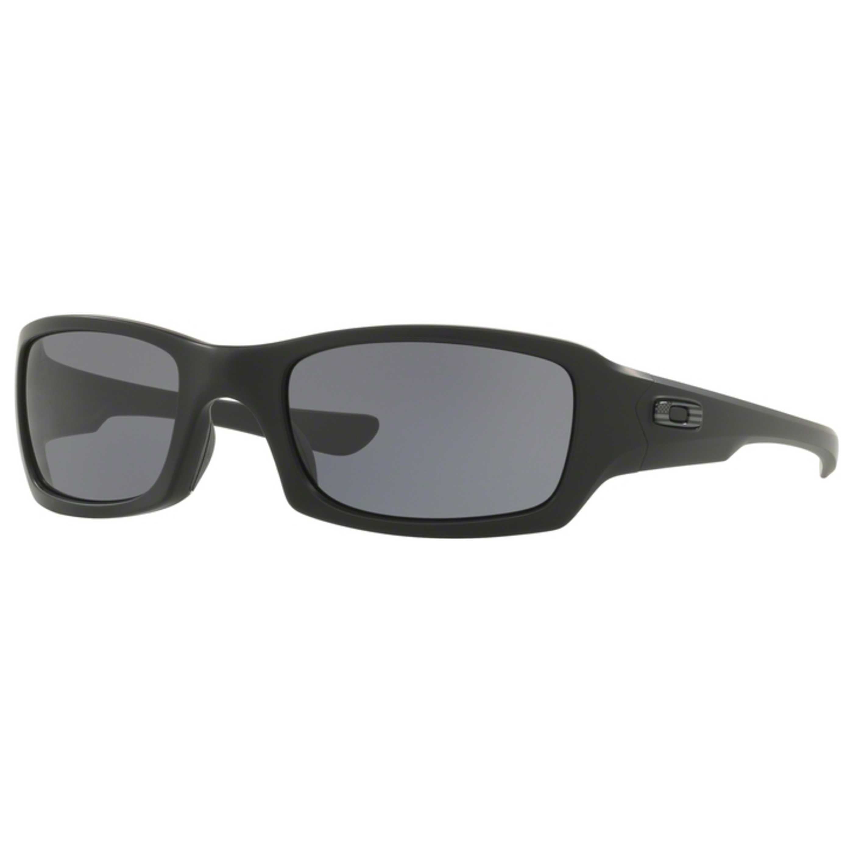 Oakley Five ブラック スポーツサングラス Fives Squared® Black Iridium Polarized Lenses, Polished Black