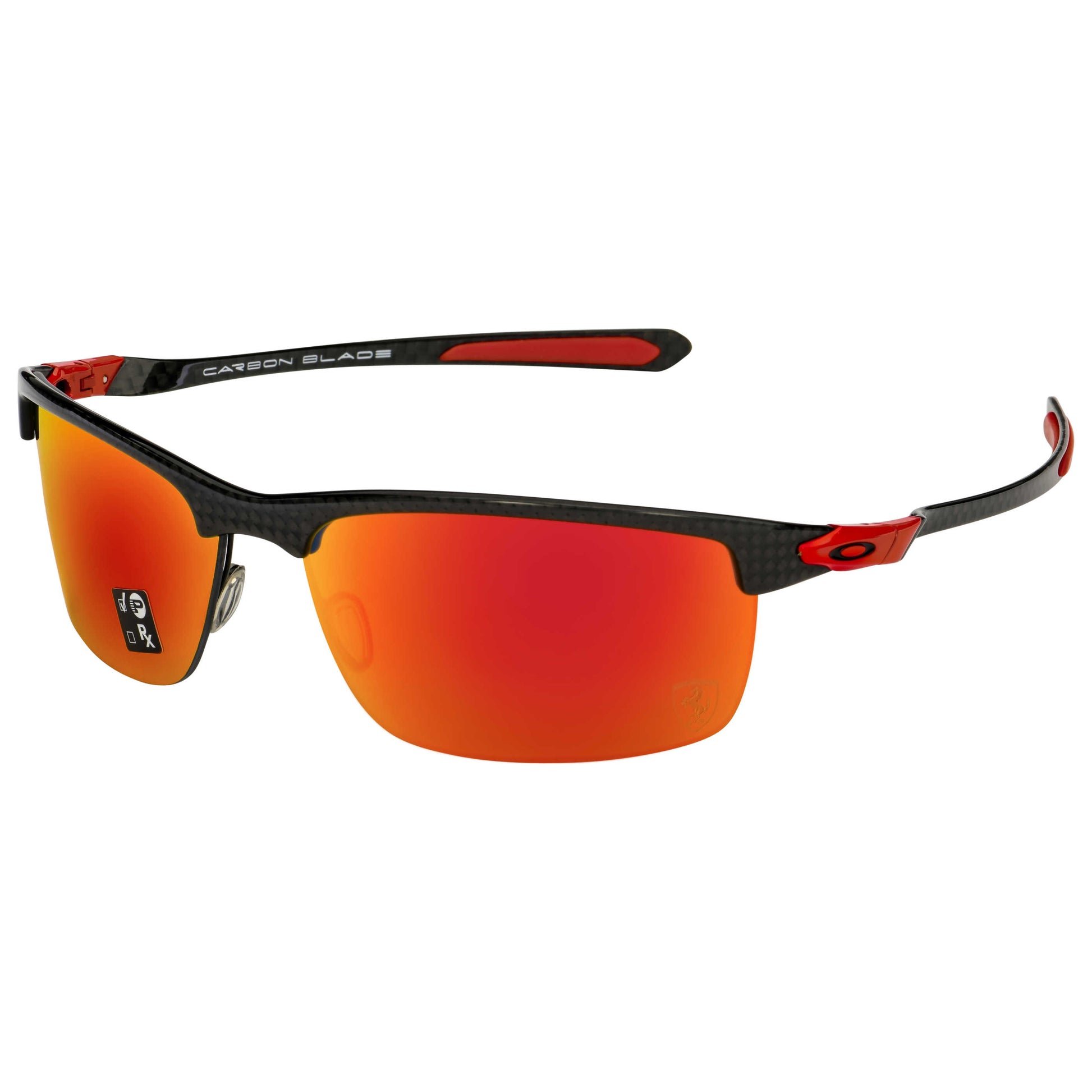 Front view of Oakley Carbon Blade Men's Sunglasses OO9174-06