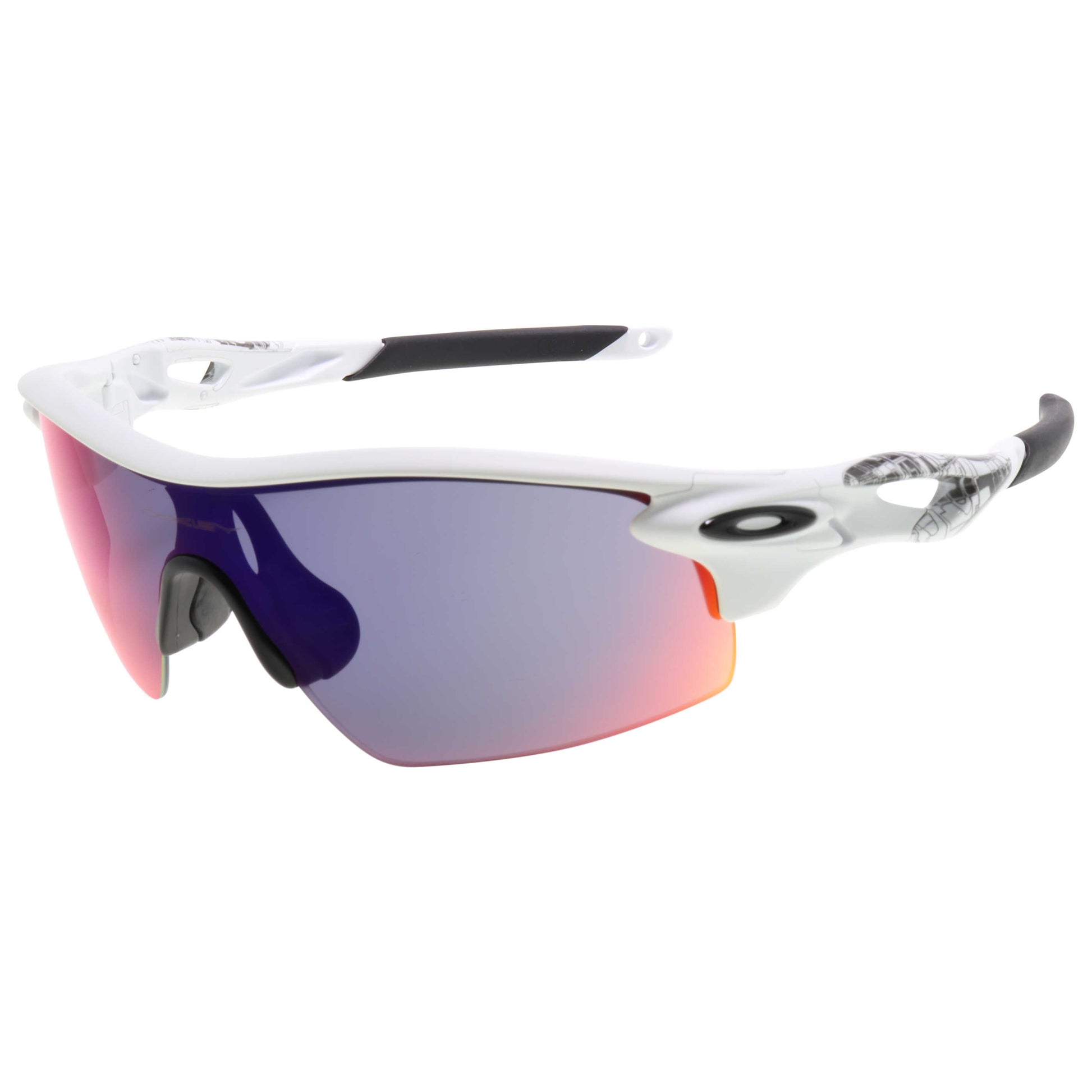 Front view of Oakley Radarlock Men's Sunglasses OO9182-1838