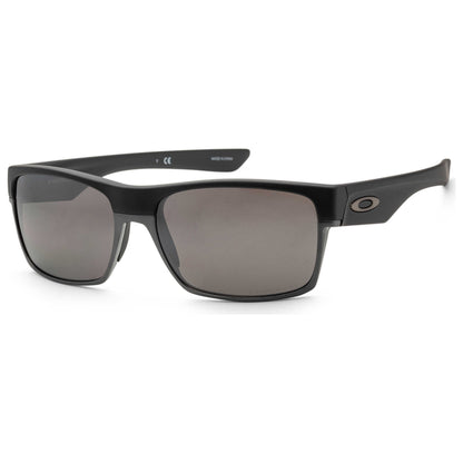 Front view of Oakley Rectangular Men's Sunglasses OO9189-38