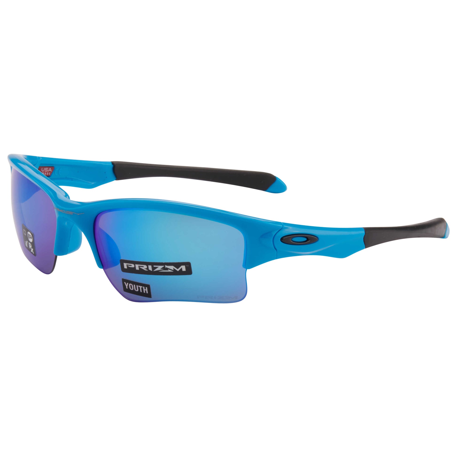 Front view of Oakley Quarter Jacket Unisex Sunglasses OO9200-2661