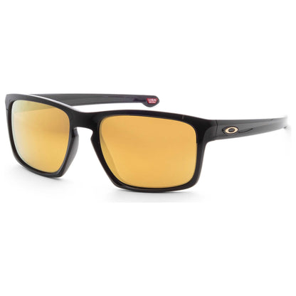 Front view of Oakley Silver Men's Sunglasses OO9262-05-57