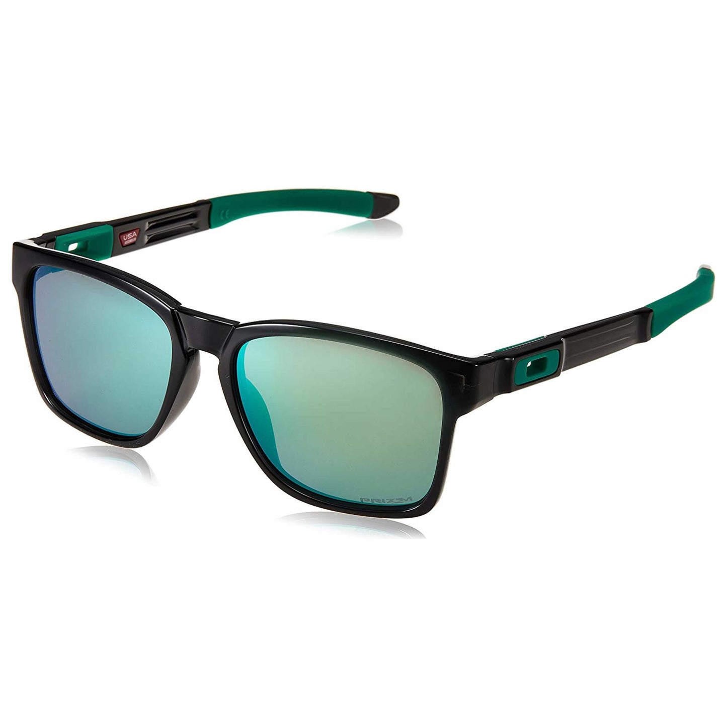 Front view of Oakley Rectangular Men's Sunglasses OO9272-26-58