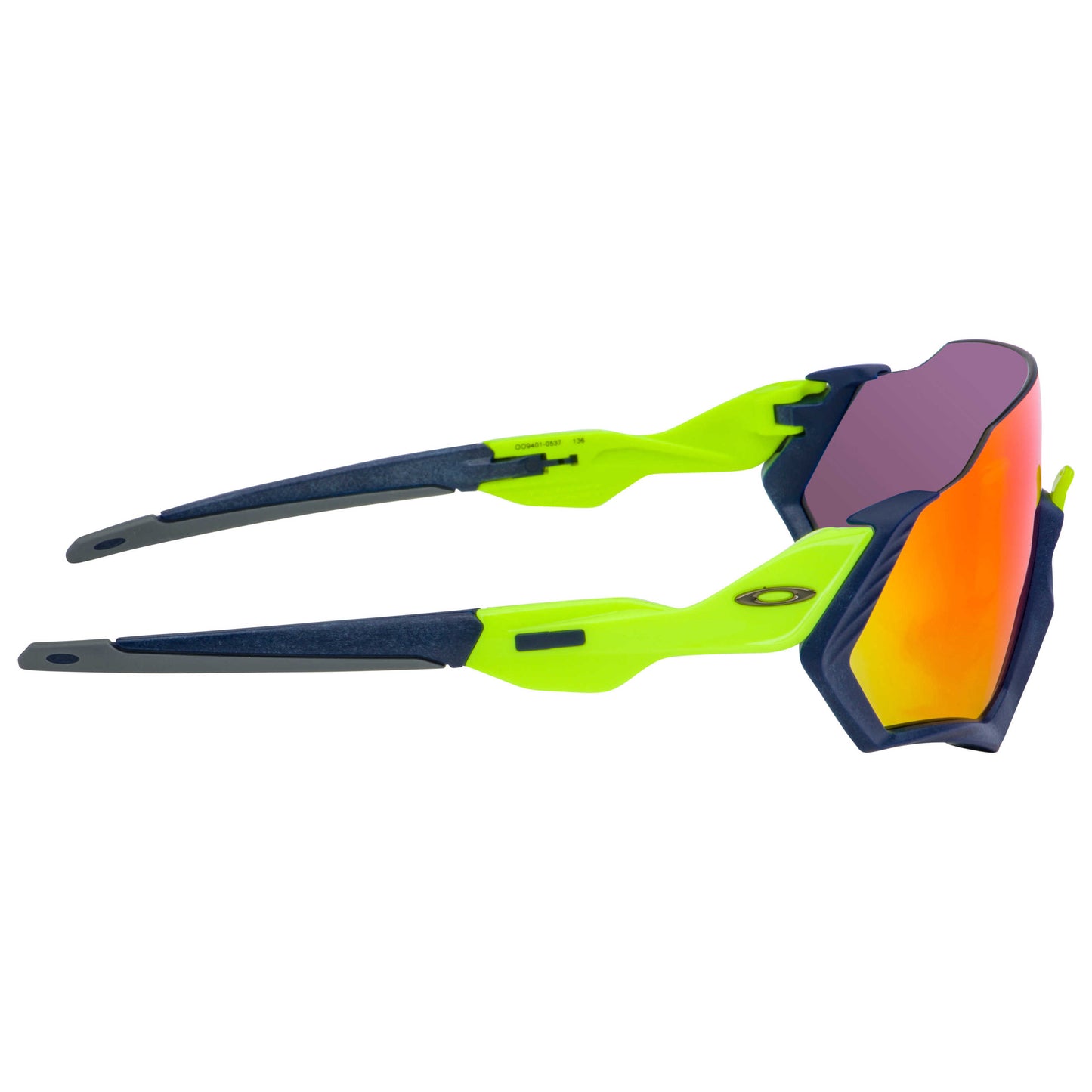 Left view of Oakley Flight Jacket Men's Sunglasses OO9401-05-37
