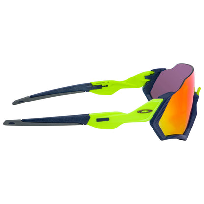 Left view of Oakley Flight Jacket Men's Sunglasses OO9401-05-37