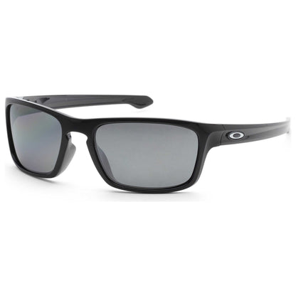 Front view of Oakley Silver Stealth Men's Sunglasses OO9408-05-56