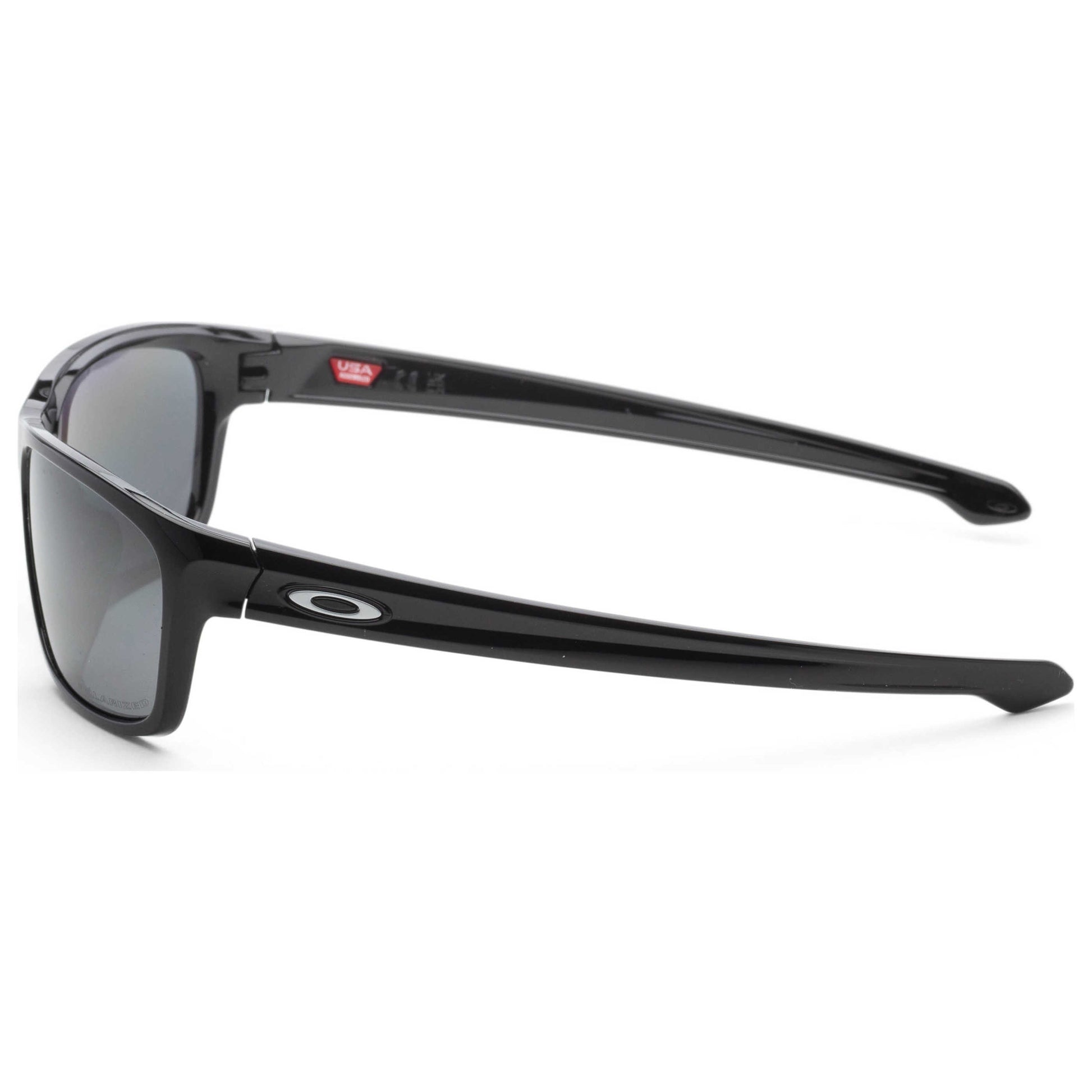 Left view of Oakley Silver Stealth Men's Sunglasses OO9408-05-56