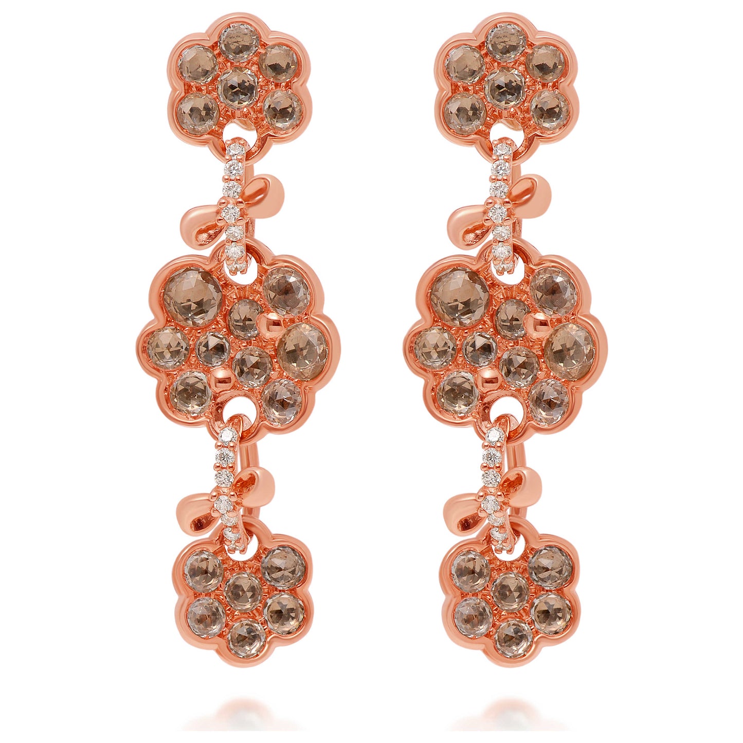 Front view of Giovanni Ferraris Elegant Women's Earrings OR1803CR-ZW