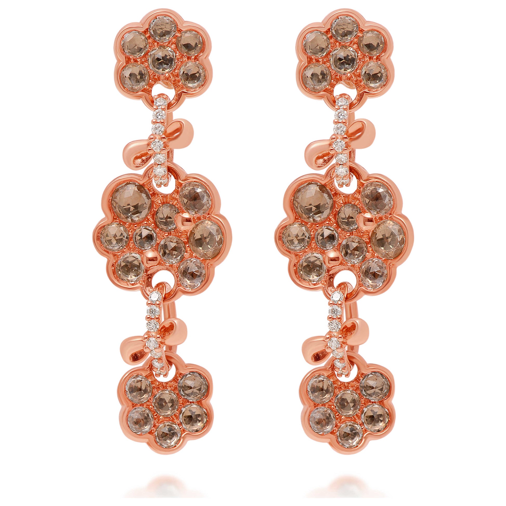 Front view of Giovanni Ferraris Elegant Women's Earrings OR1803CR-ZW
