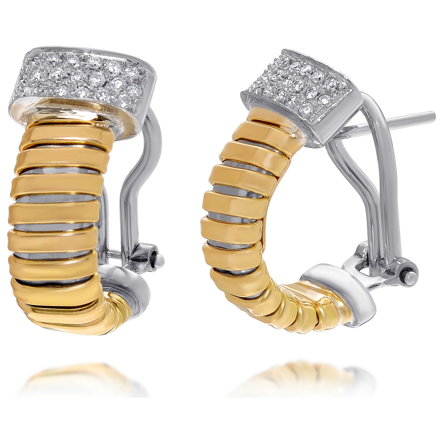 Tessitore Tubogas Women's Earrings OT-224 - Image #3