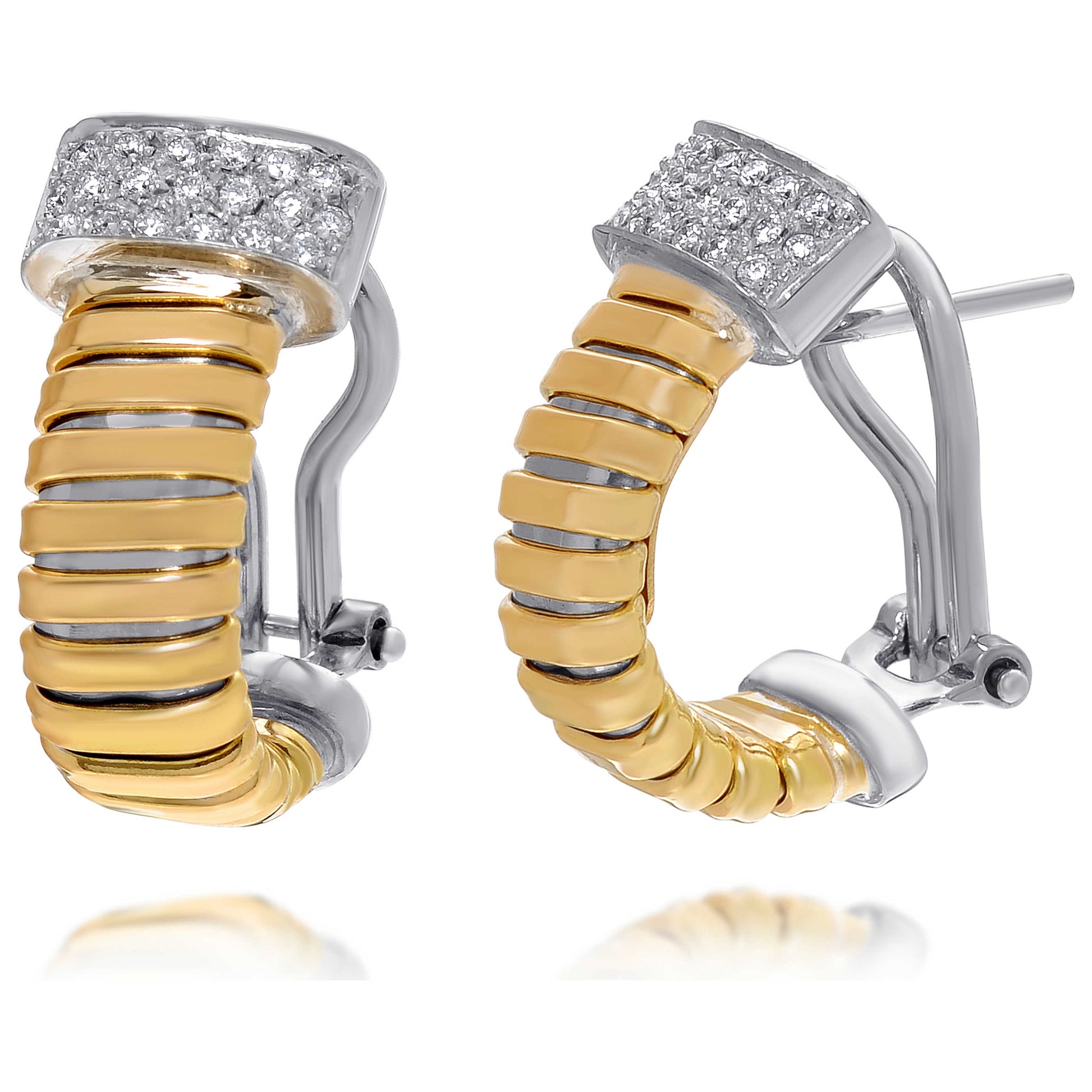 Tessitore Tubogas Women's Earrings OT-224 - Image #3