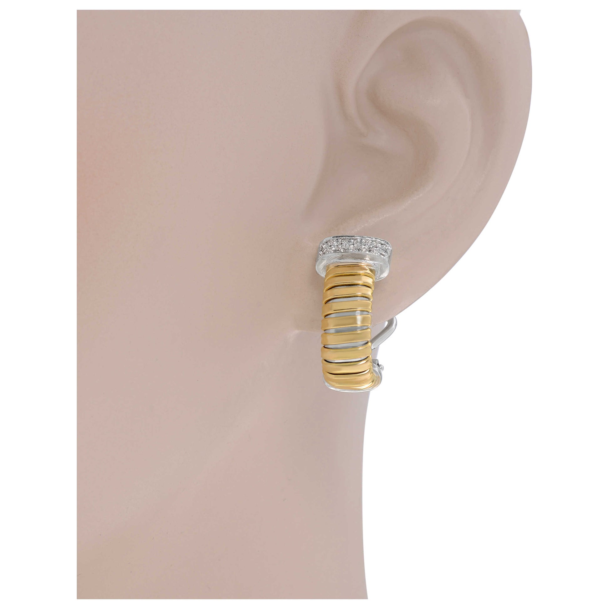 Tessitore Tubogas Women's Earrings OT-224 - Image #4