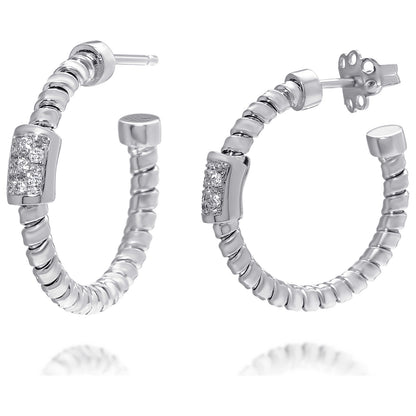 Tessitore Tubogas Women's Earrings OT-829W - Image #3
