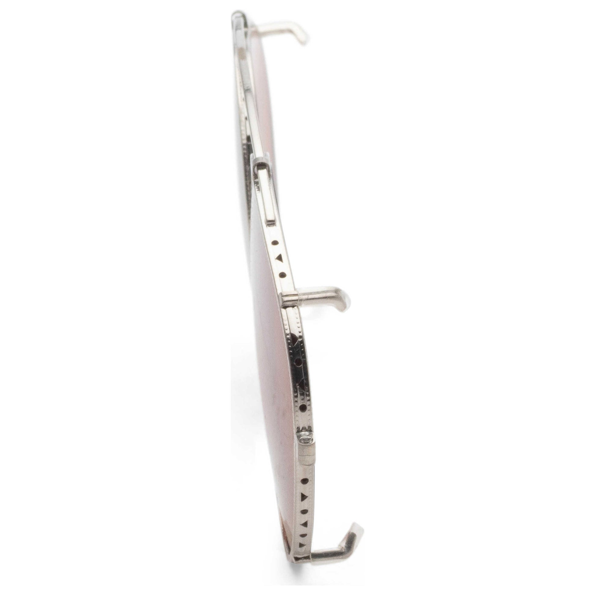 Left view of Oliver Peoples TK-1 Men's Clip-On Frames OV1274TC-525473-47