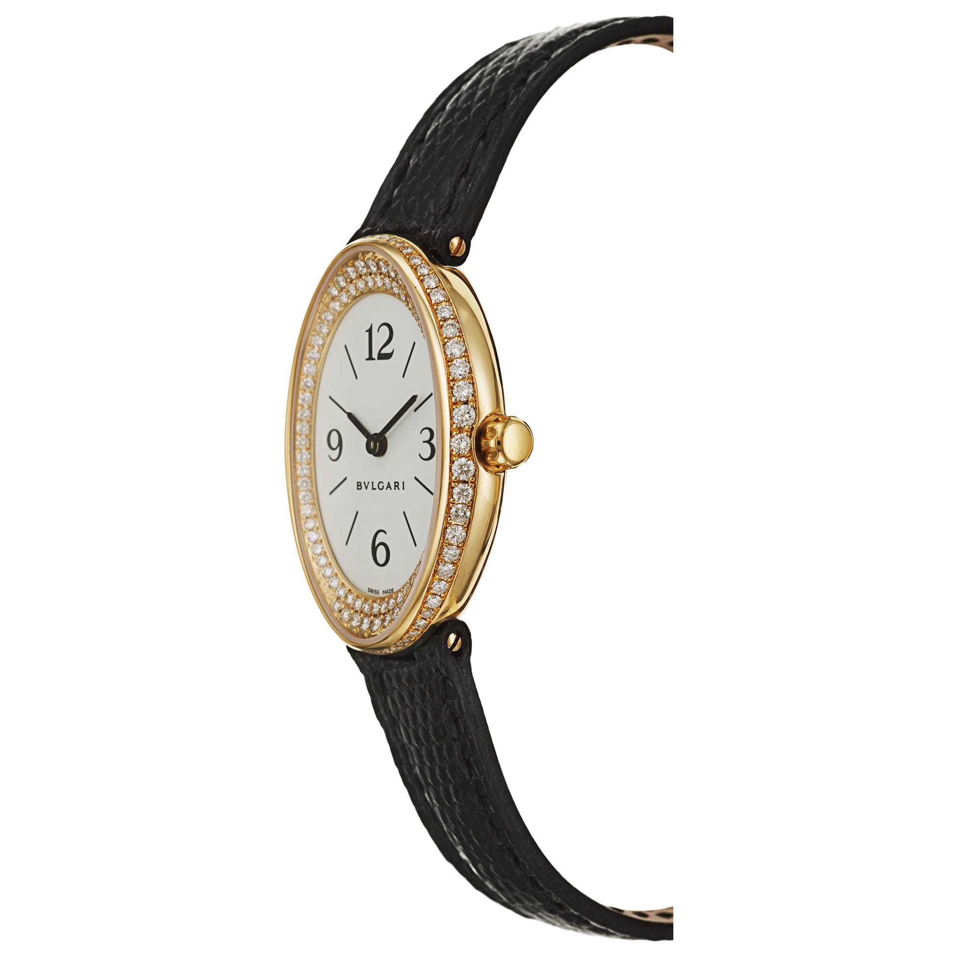 Bulgari Ovale Women's Swiss Quartz (Battery-Powered) Watch OV32GL-RC1 - Image #4