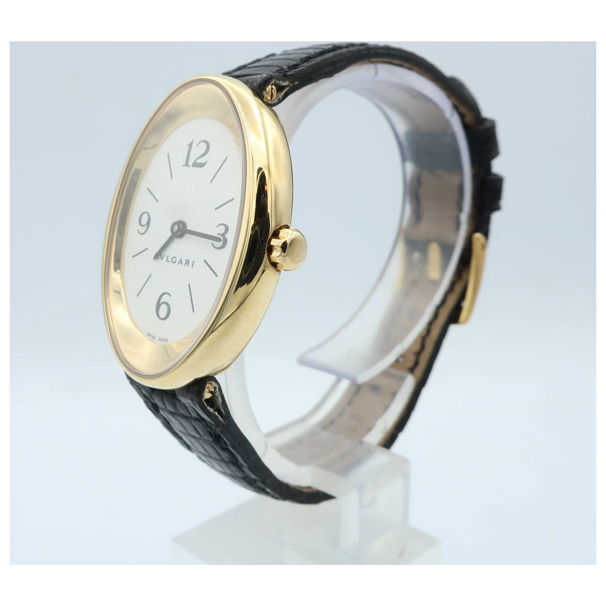 Bulgari Ovale Women's Swiss Quartz (Battery-Powered) Watch OV32GL-SDV - Image #4