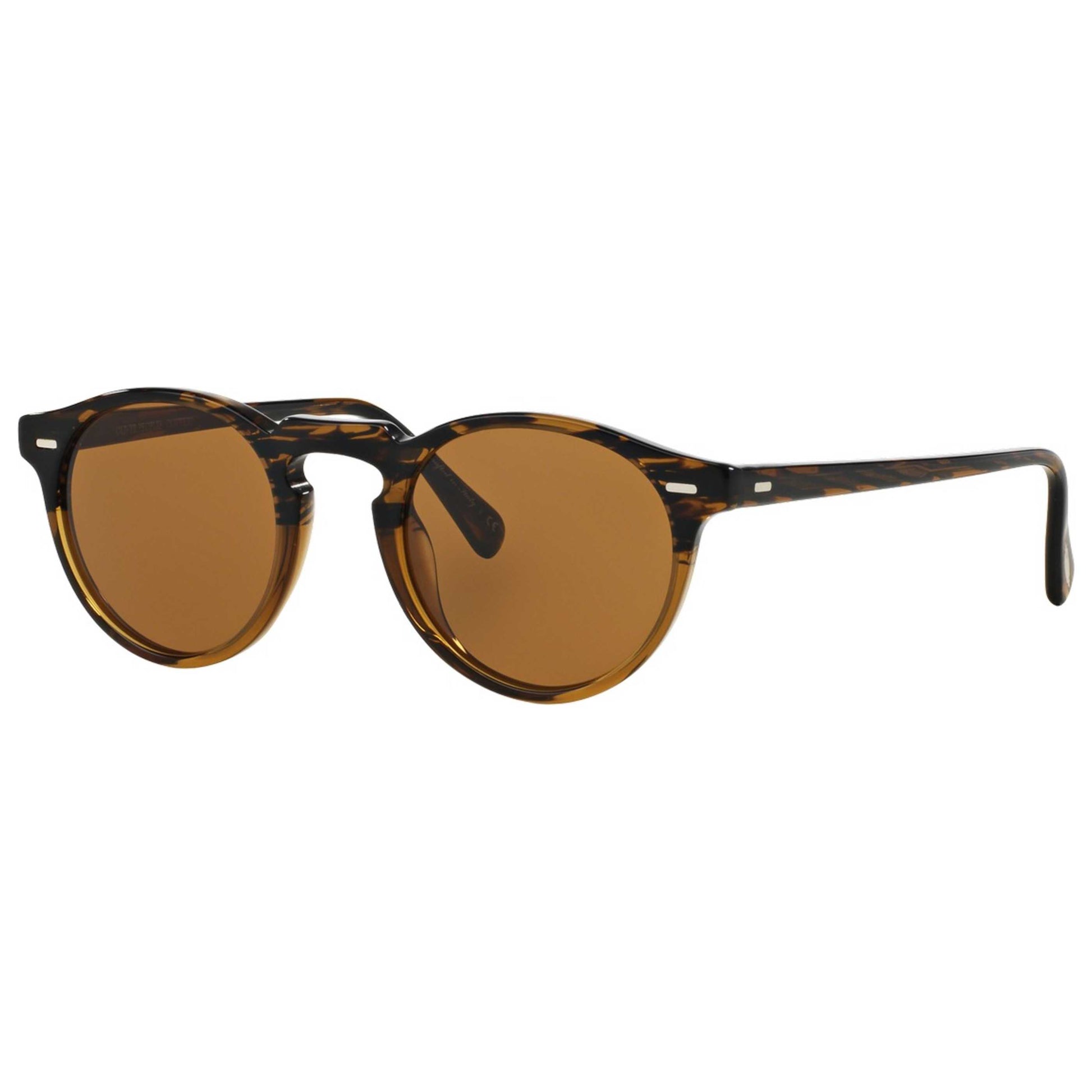 Front view of Oliver Peoples Gregory Peck Unisex Sunglasses OV5217S-100153