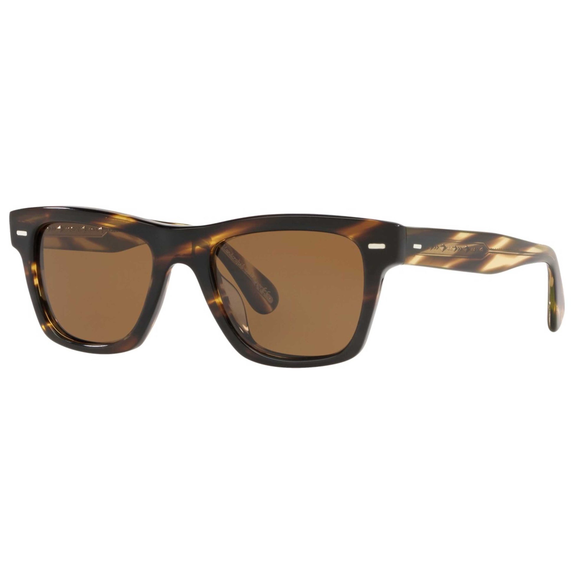 Front view of Oliver Peoples Oliver Men's Sunglasses OV5393SU-100357-49