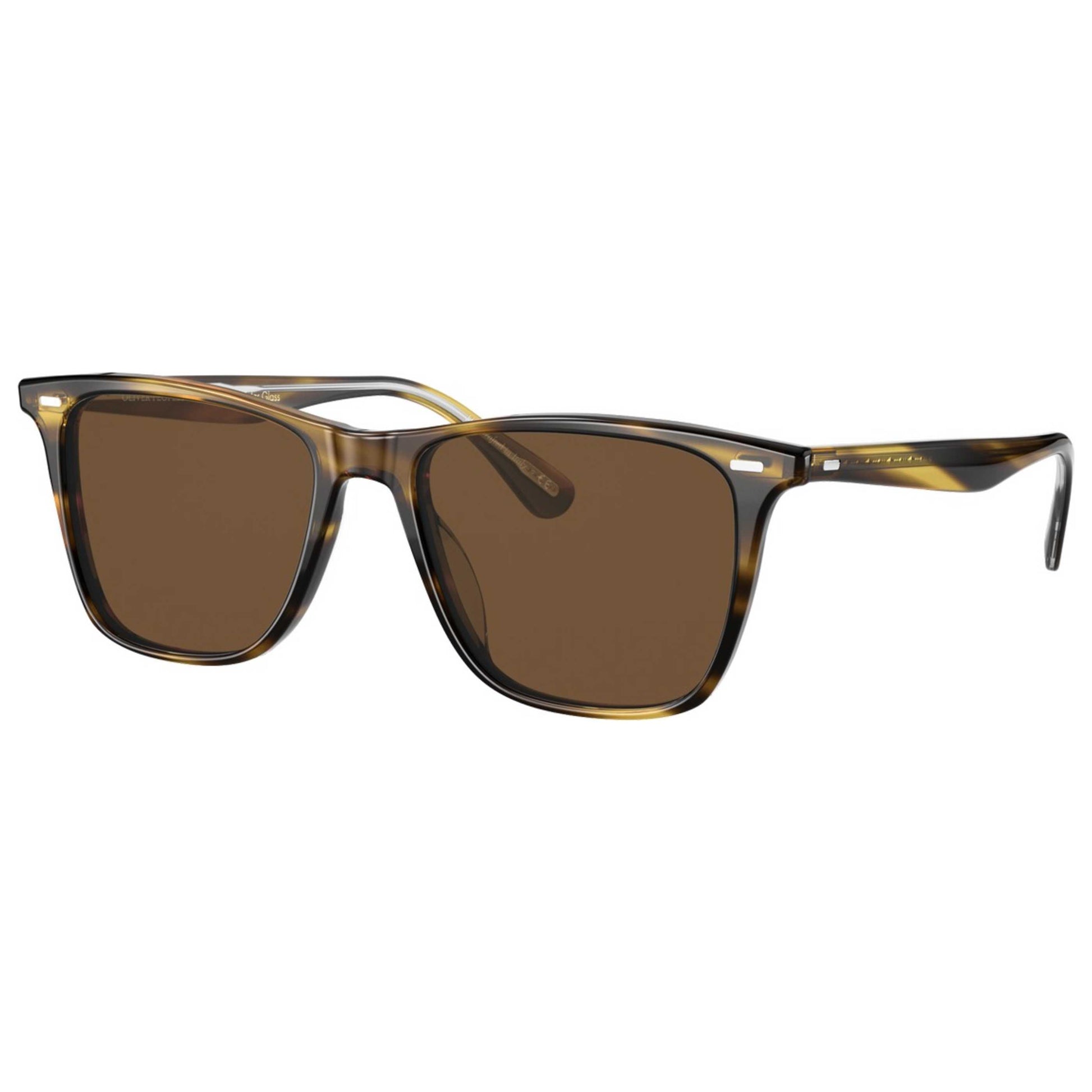 Front view of Oliver Peoples Ollis Men's Sunglasses OV5437SU-100357