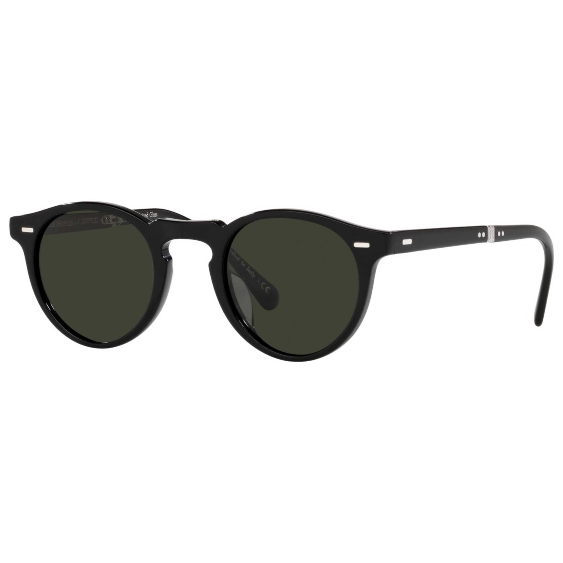 Front view of Oliver Peoples Gregory Peck Unisex Sunglasses OV5456SU-1005P1-47