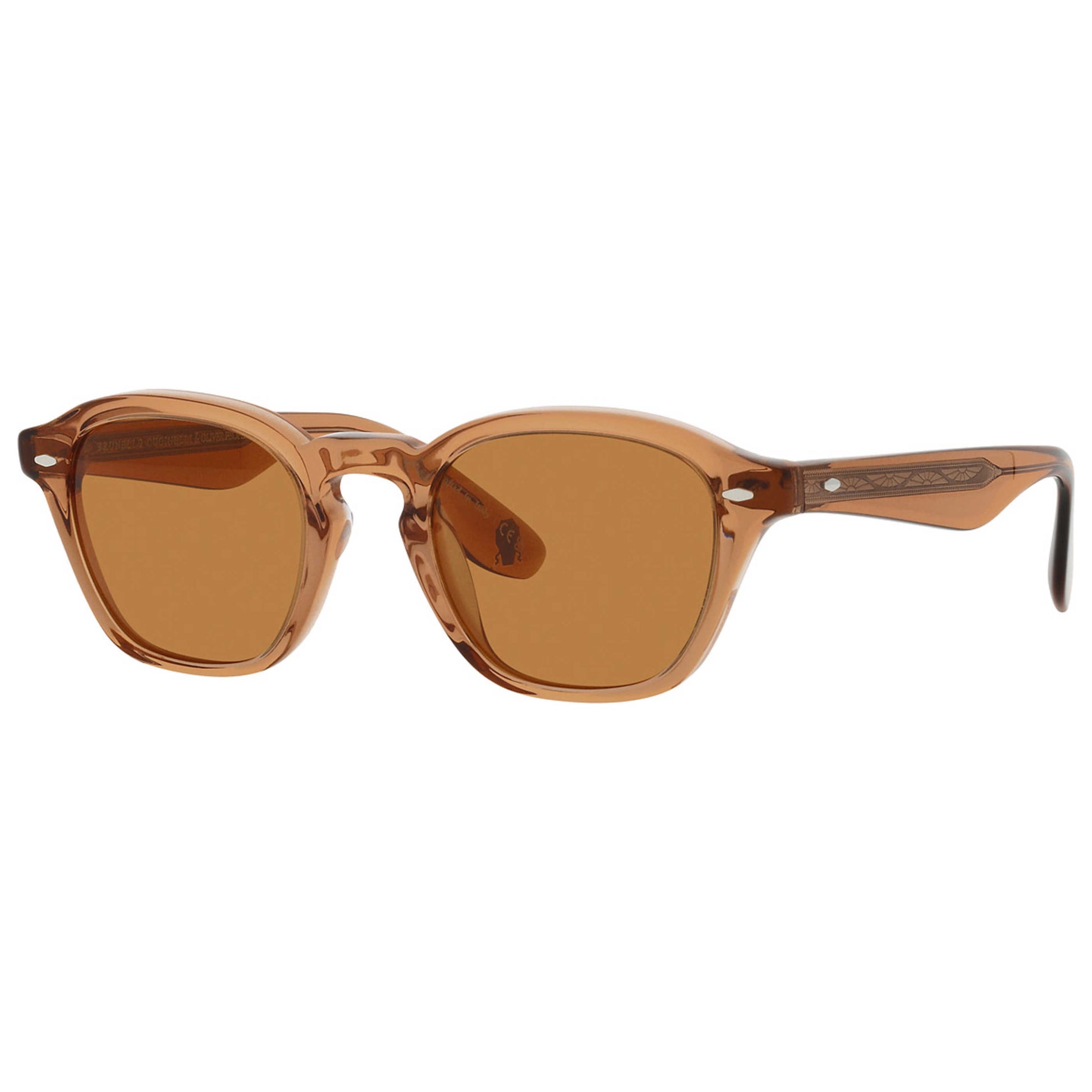 Front view of Oliver Peoples Peppe Unisex Sunglasses OV5517SU-176553-48