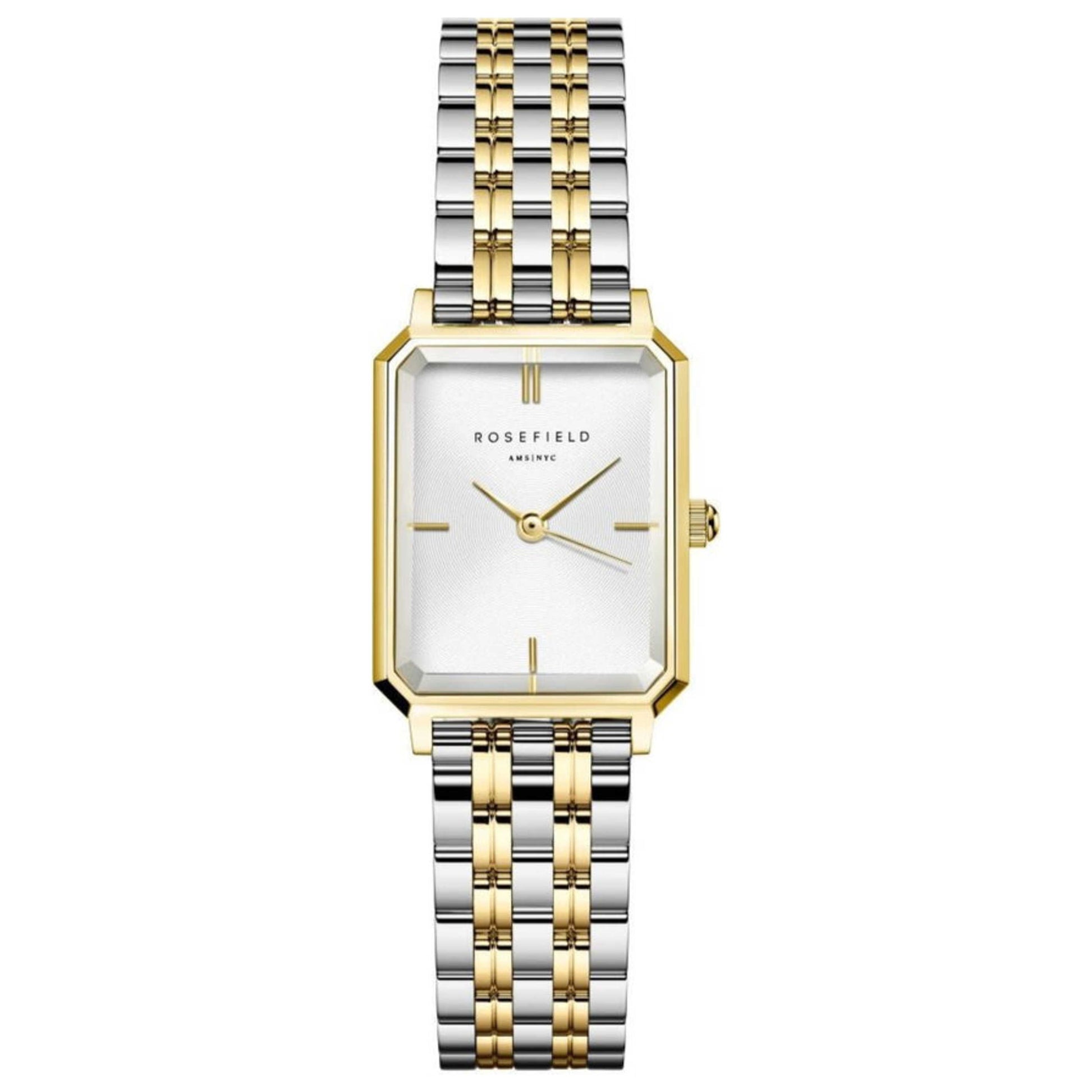 Front view of Rosefield Octagon Women's Quartz Watch OWDSG-O62