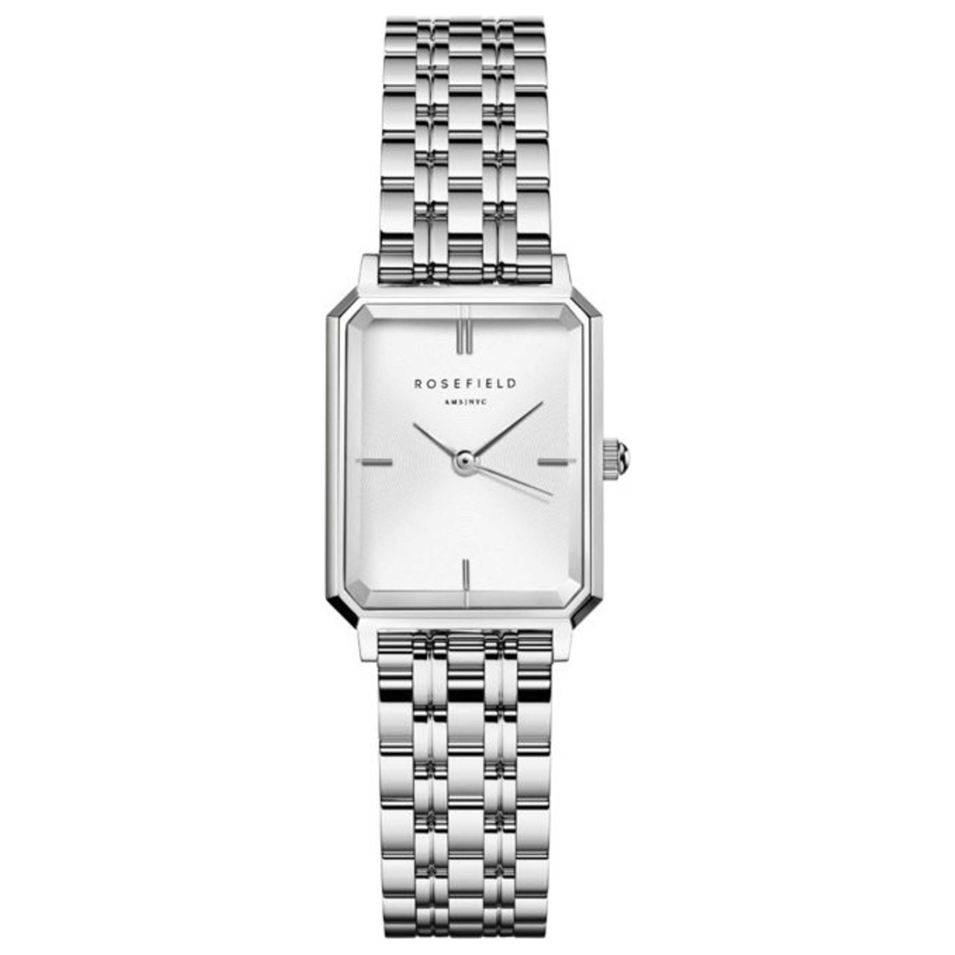 Front view of Rosefield Octagon Women's Quartz Watch OWGSS-O63