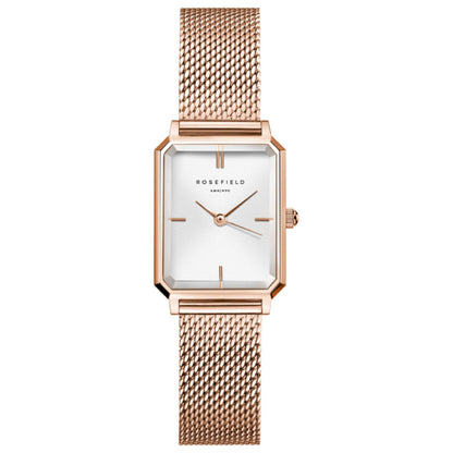 Front view of Rosefield Octagon Women's Quartz Watch OWRMR-O59