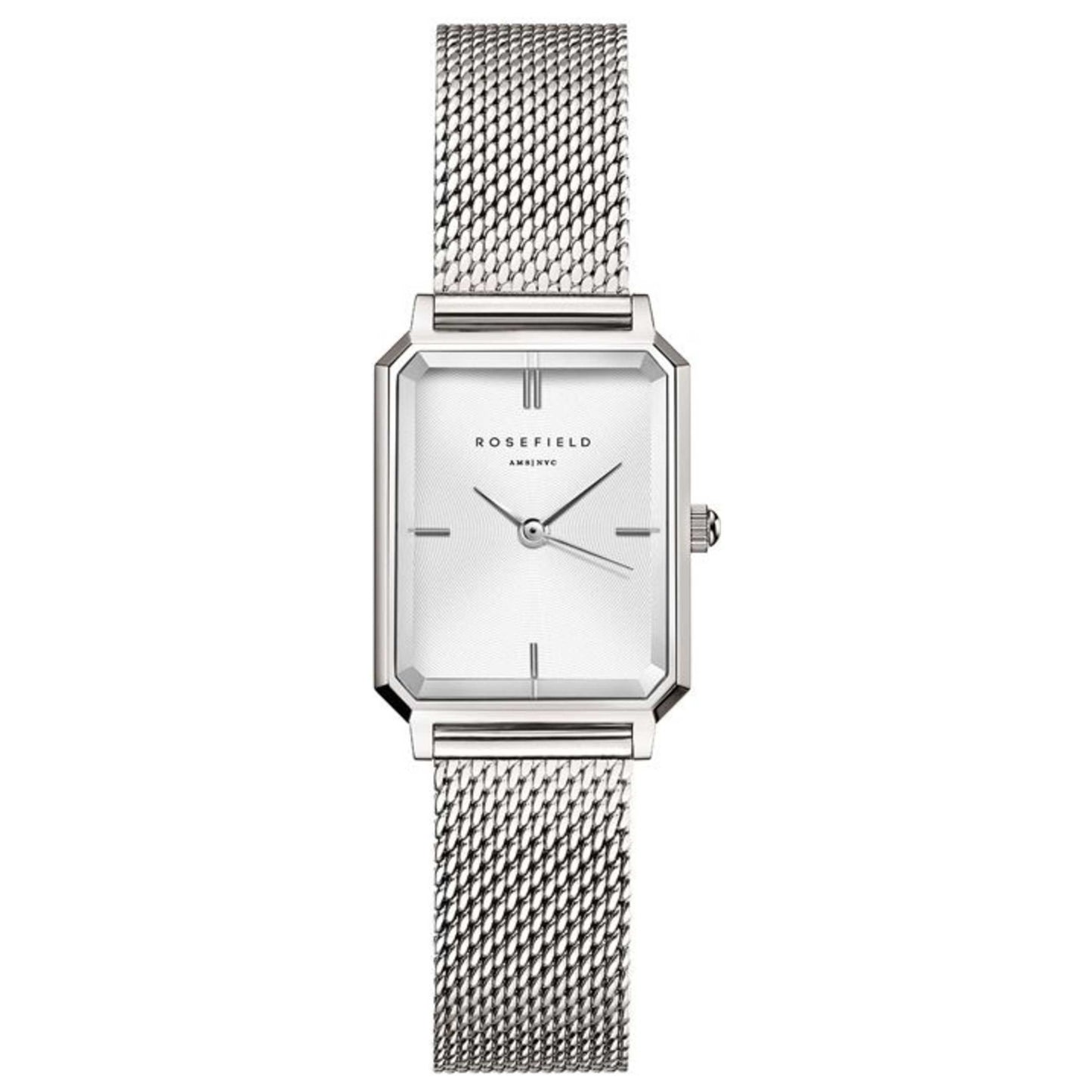 Front view of Rosefield Octagon Women's Quartz Watch OWSMS-O74