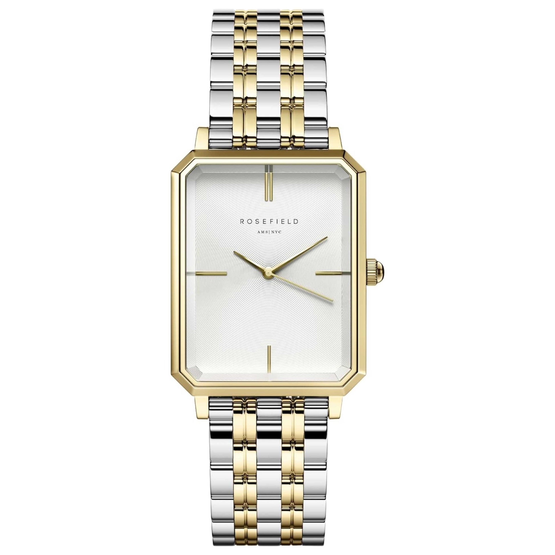 Front view of Rosefield Elles Women's Quartz Watch OWSSSG-O48