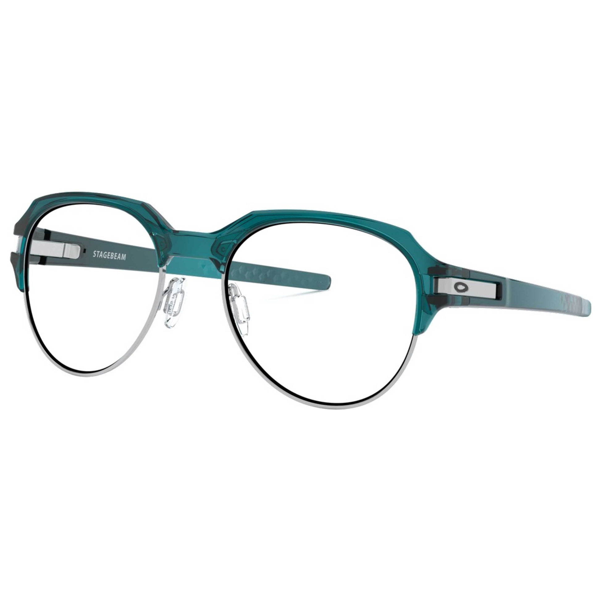 Front view of Oakley Stagebeam Men's Opticals OX8148-814803-50
