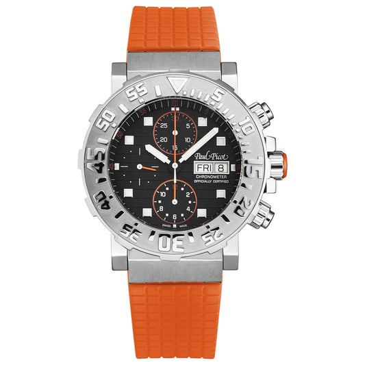 Front view of Paul Picot C-Type Men's Automatic Watch P0627SG.5710340