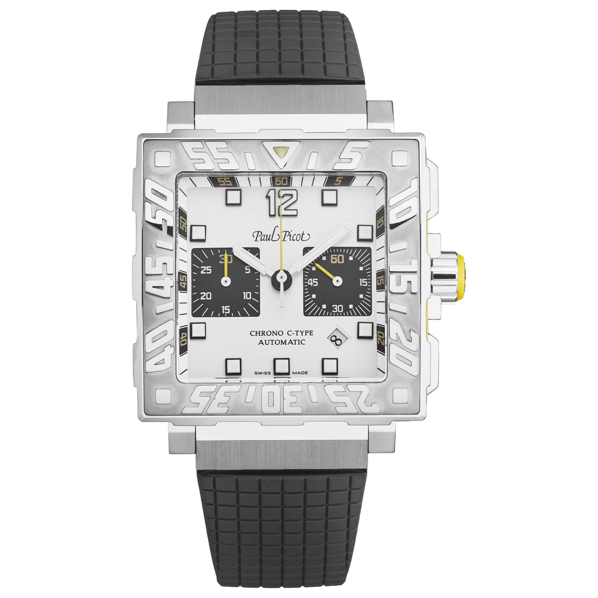 Front view of Paul Picot C-Type Men's Automatic Watch P0830SG50103303