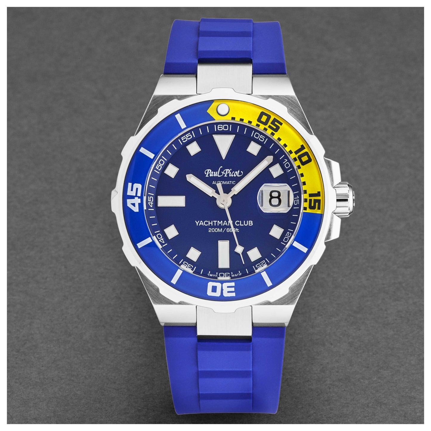 Paul Picot Yachtman Club Men's Automatic Watch P1251BJSG2614CM - Image #4