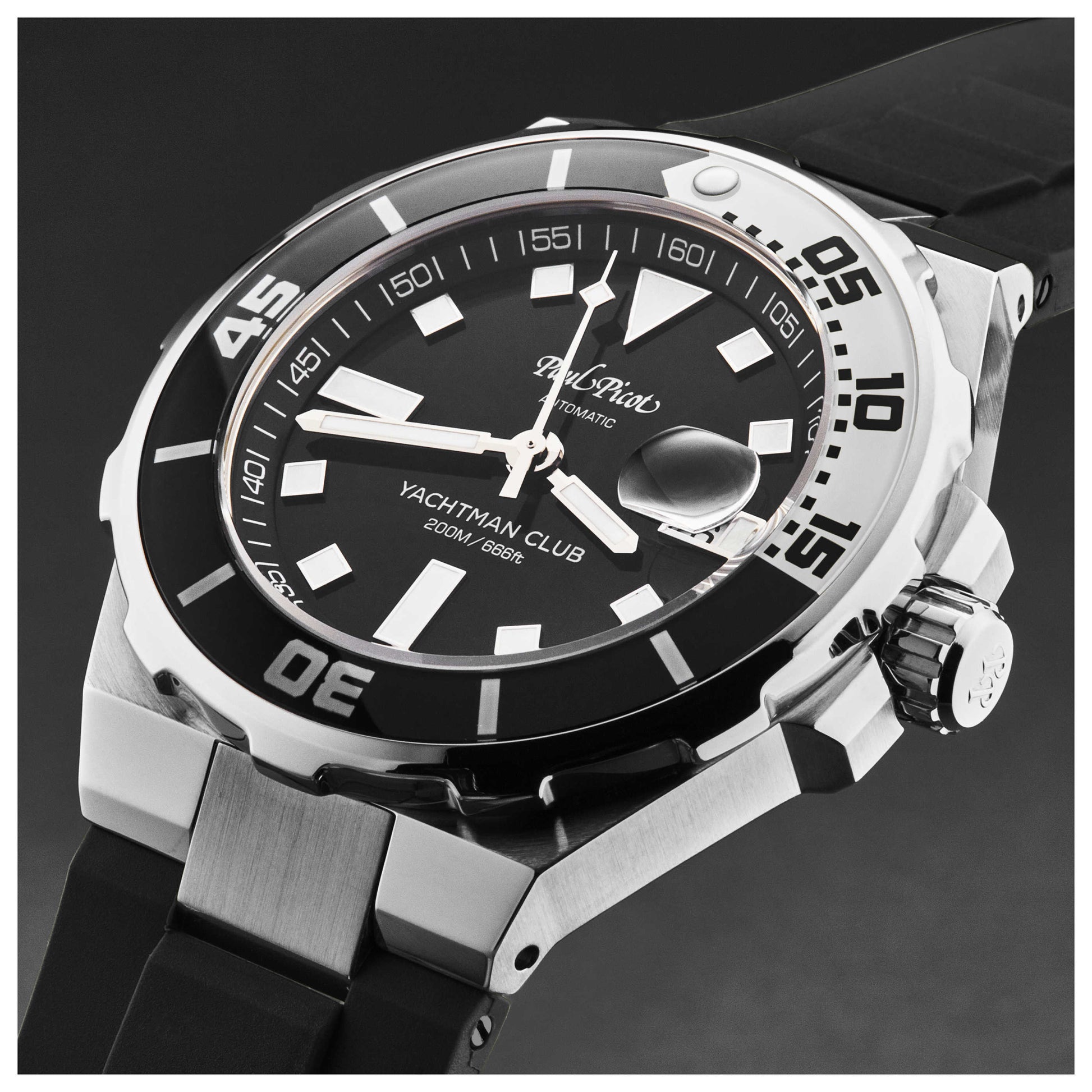 Paul Picot YachtmanClub Men's Automatic Watch P1251NBLSG3614C - Image #2