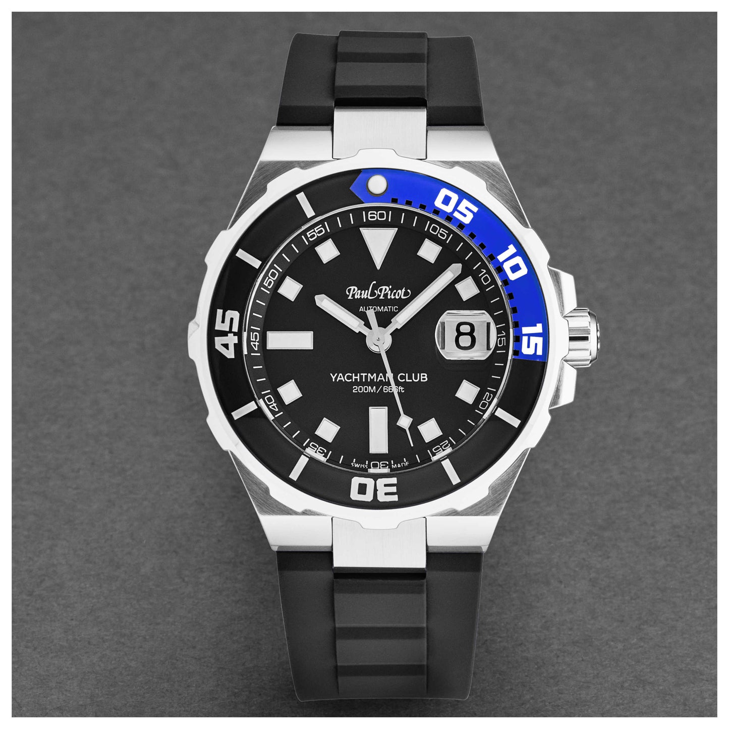 Paul Picot YachtmanClub Men's Automatic Watch P1251NBSG3614CM - Image #4