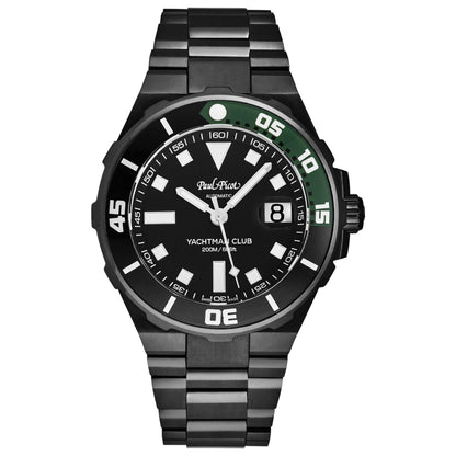 Front view of Paul Picot Yachtman Club Men's Automatic Watch P1251NNV4000N36
