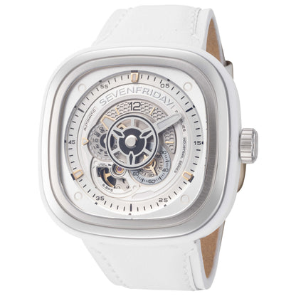 Front view of Sevenfriday Classic Men's Automatic Watch P1C-01